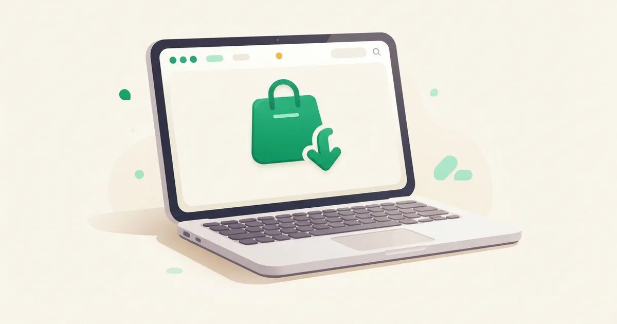 Chromebook aberto exibindo a tela de configurações com o ícone da Play Store